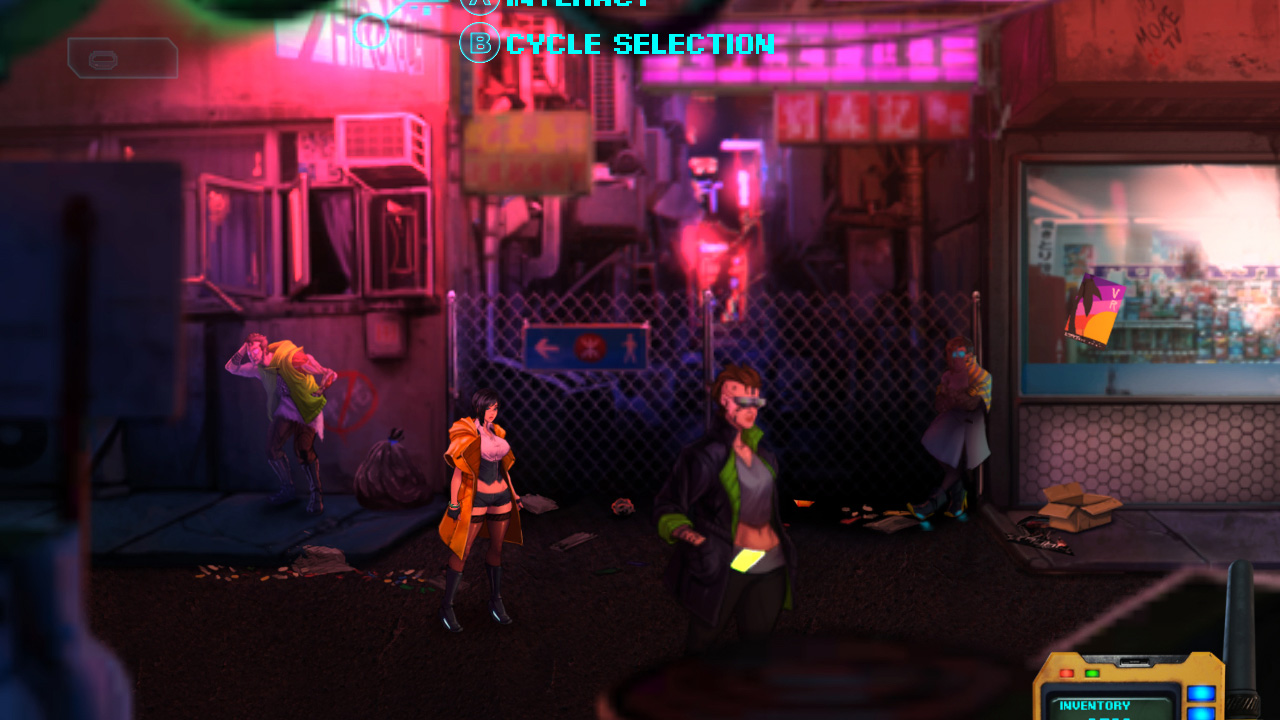 Sense - A Cyberpunk Ghost Story screenshot 1