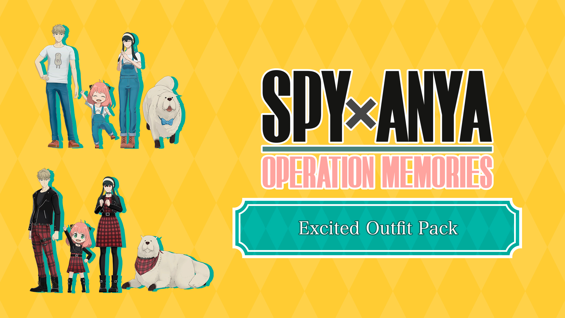SPY×ANYA: Operation Memories - Excited Outfit Pack