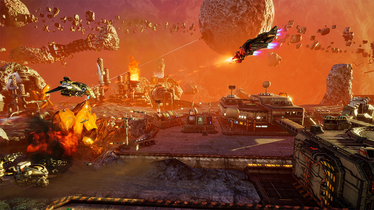 Red Siren: Space Defense screenshot 2