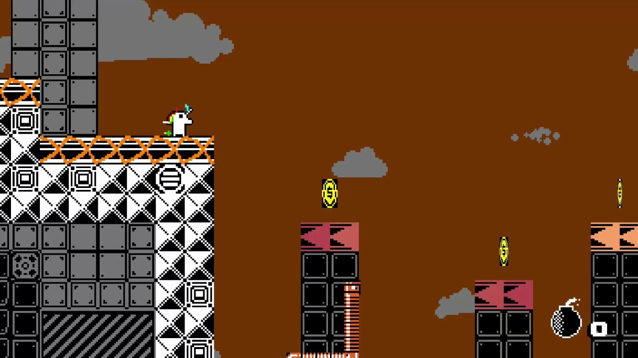Unichrome: A 1-Bit Unicorn Adventure screenshot 5