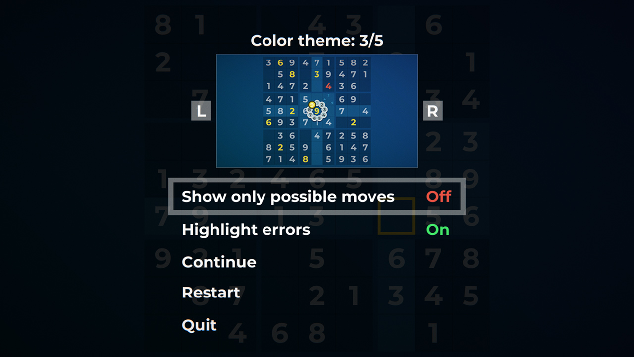 Sudoky screenshot 4