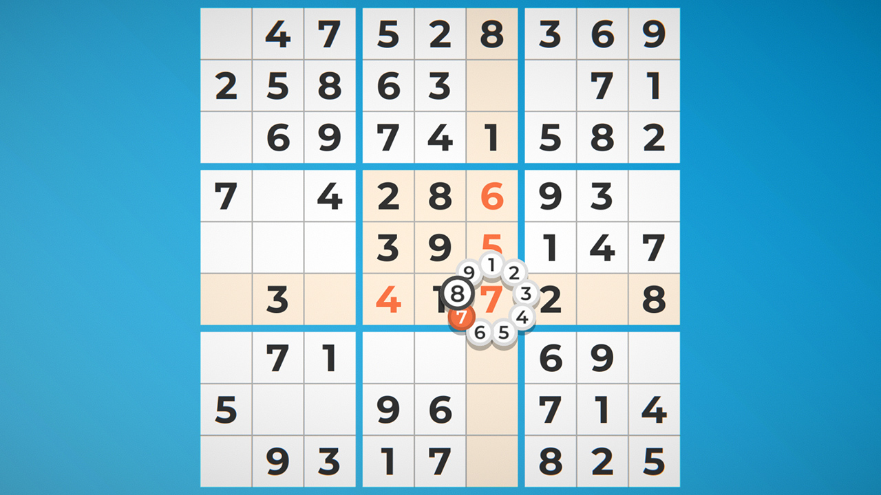 Sudoky screenshot 1