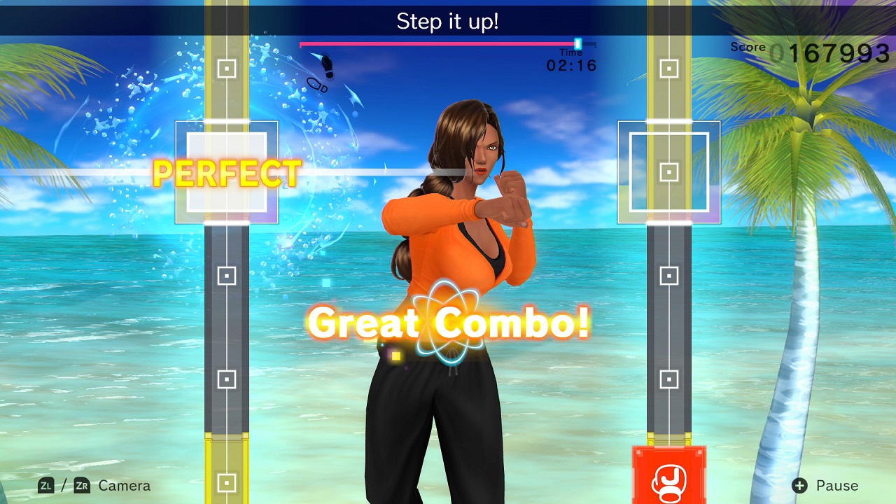 Fitness Boxing 2: Rhythm & Exercise No Mercy intensity: Laura screenshot 2