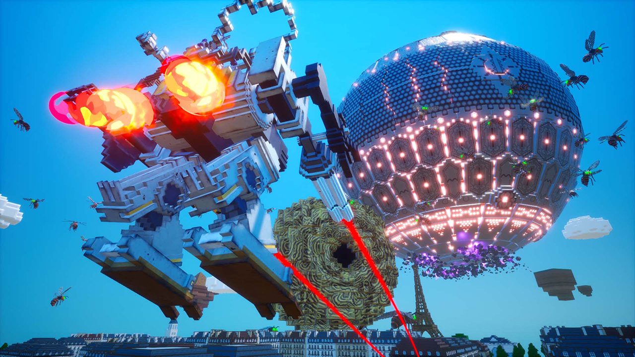 圓滾地球變四方!? 數位方塊地球防衛軍 EARTH DEFENSE FORCE: WORLD BROTHERS screenshot 4