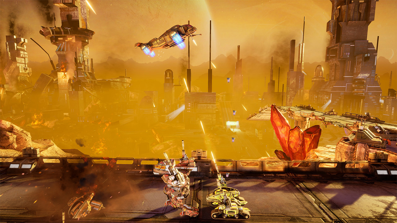 Red Siren: Space Defense screenshot 1