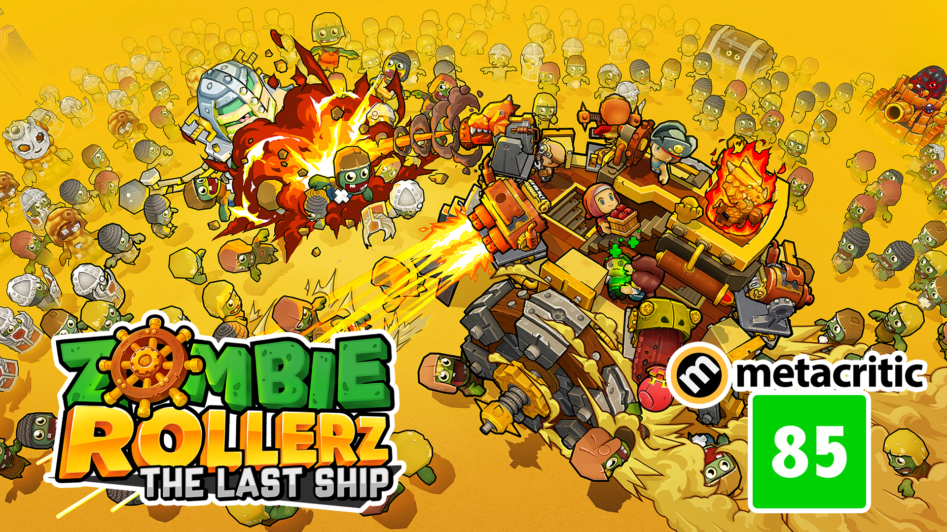 Zombie Rollerz: The Last Ship