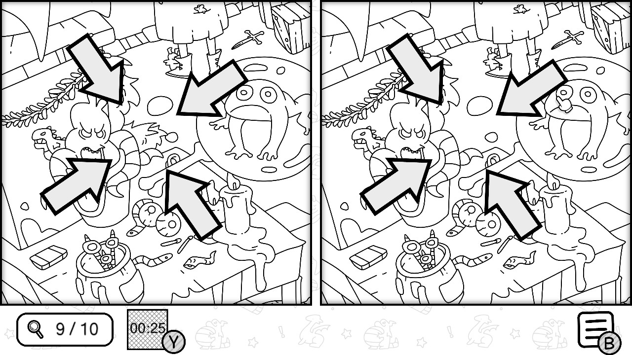 There's No Differences: Dragons screenshot 2