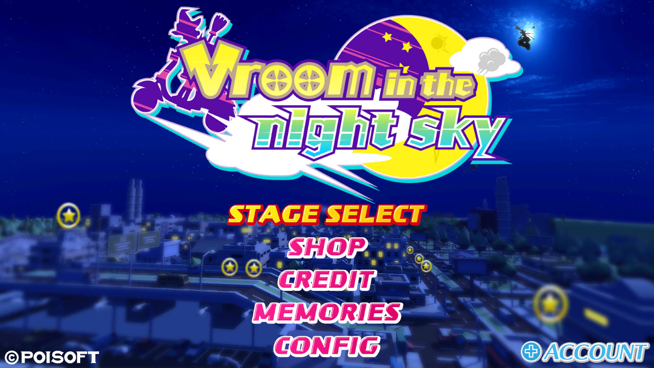 Vroom in the night sky screenshot 1