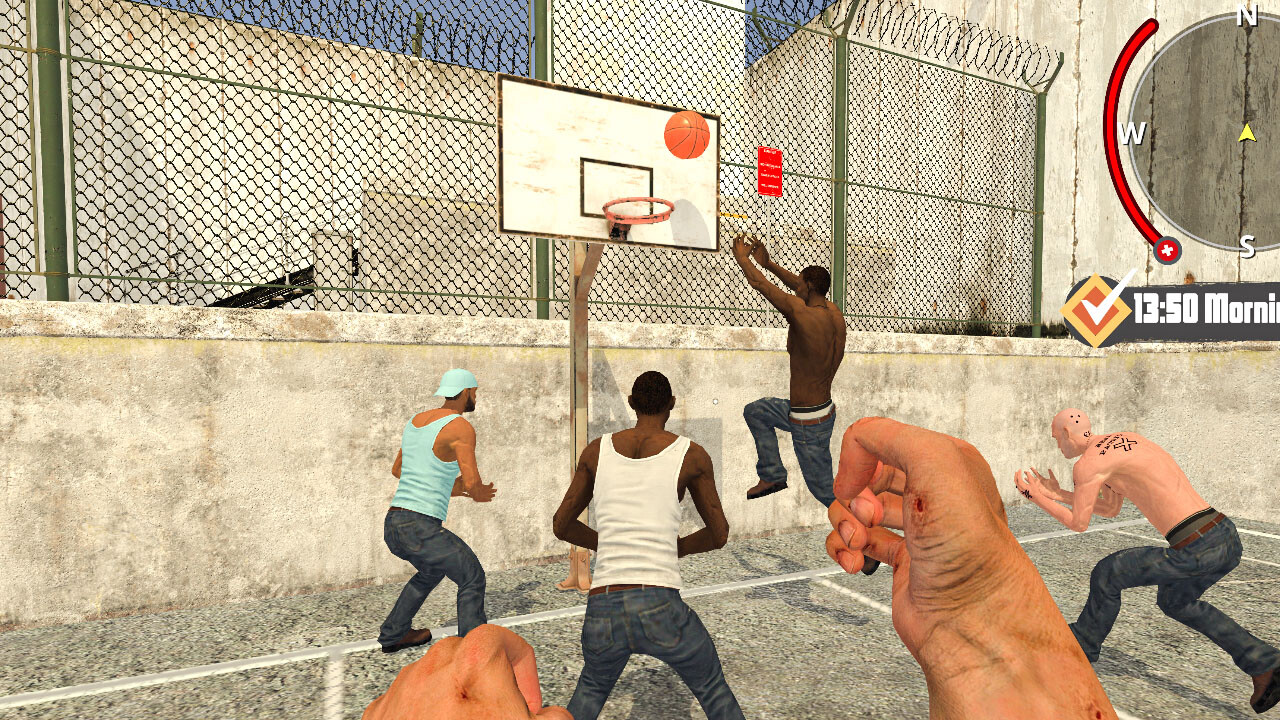 Prison Life Simulator Jail - Gangster Escape Games Scary Architect Battle screenshot 3