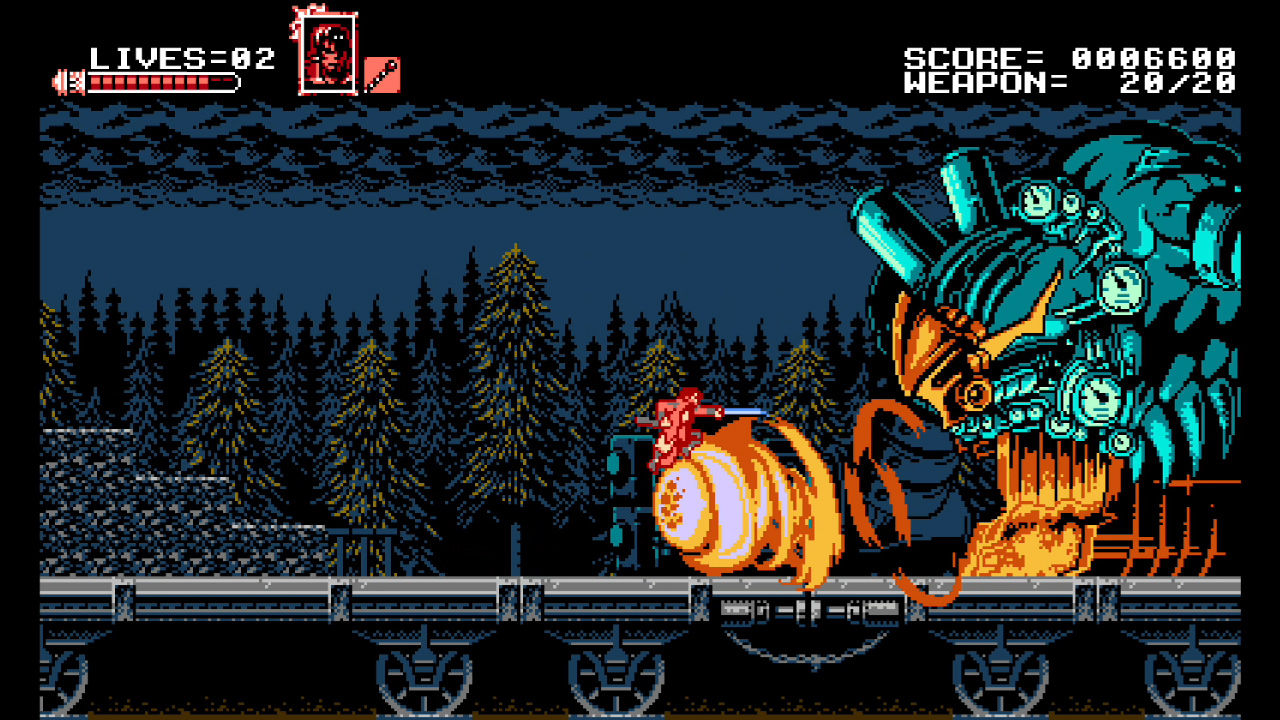 Bloodstained: Curse of the Moon screenshot 2