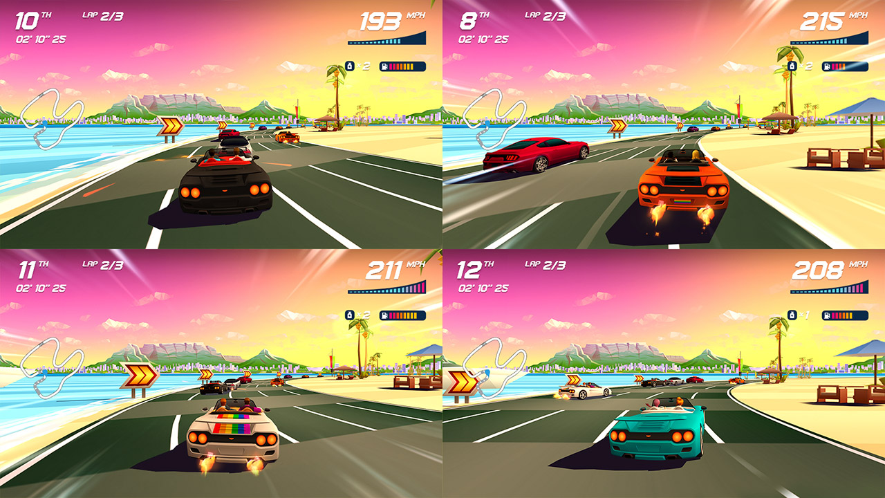 Horizon Chase Turbo - Summer Vibes screenshot 3