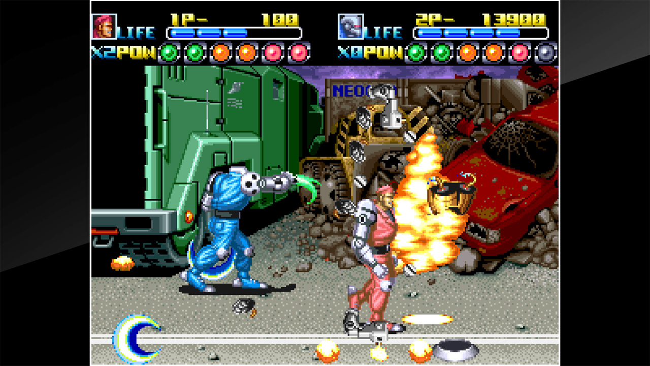 ACA NEOGEO ROBO ARMY screenshot 4