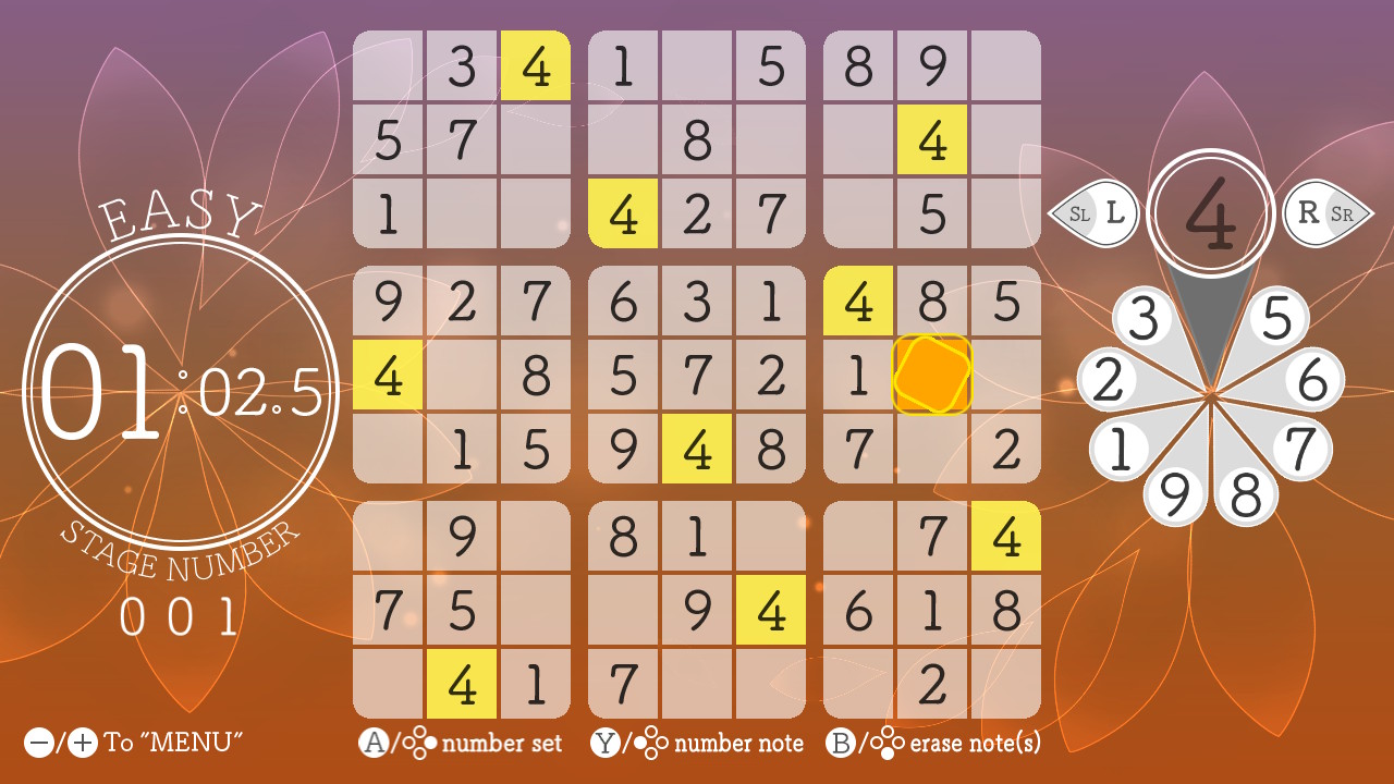 Sudoku Relax 3 Autumn Leaves screenshot 2