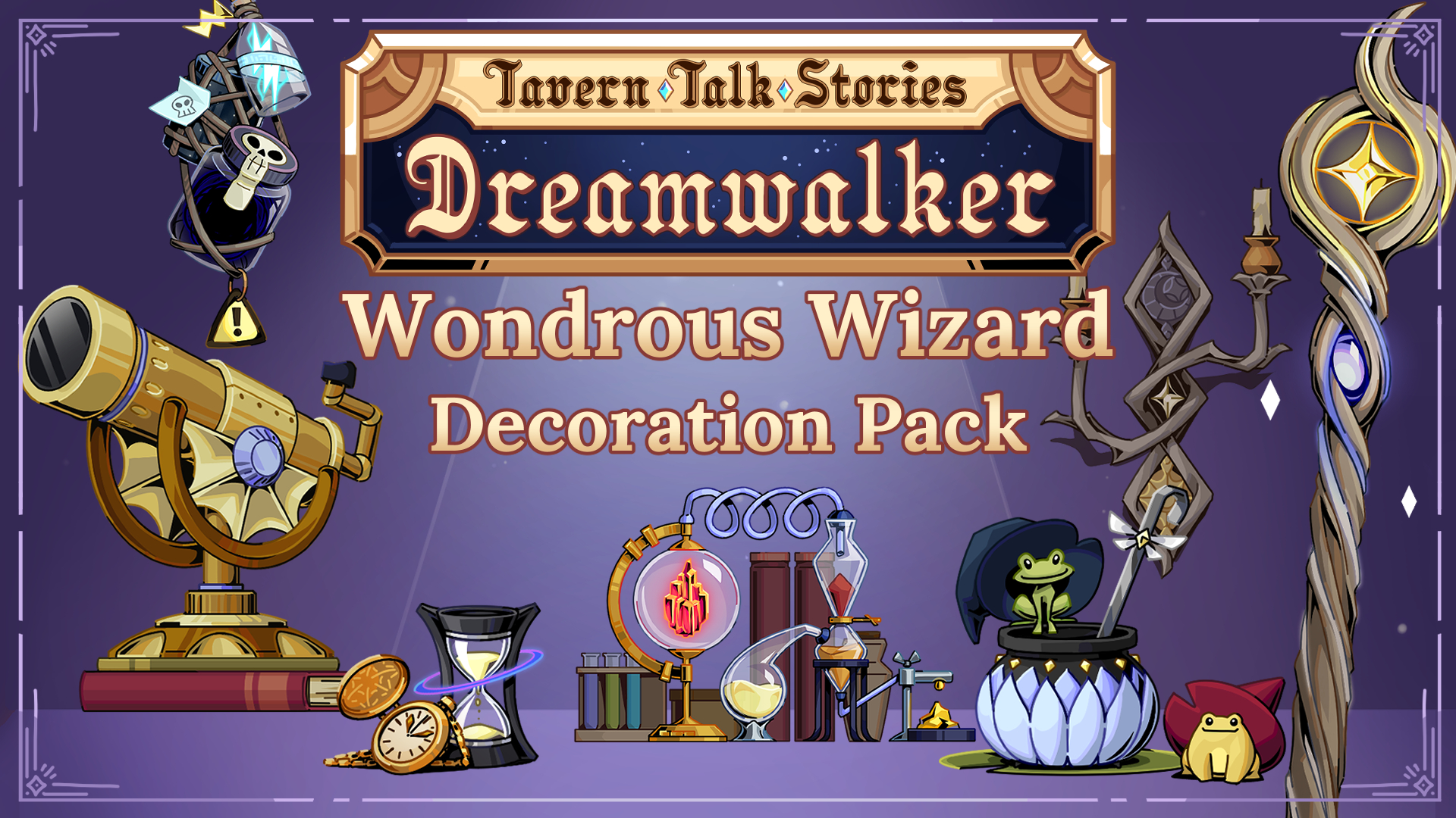 Tavern Talk Stories: Dreamwalker - Wondrous Wizard (Decoration Pack)