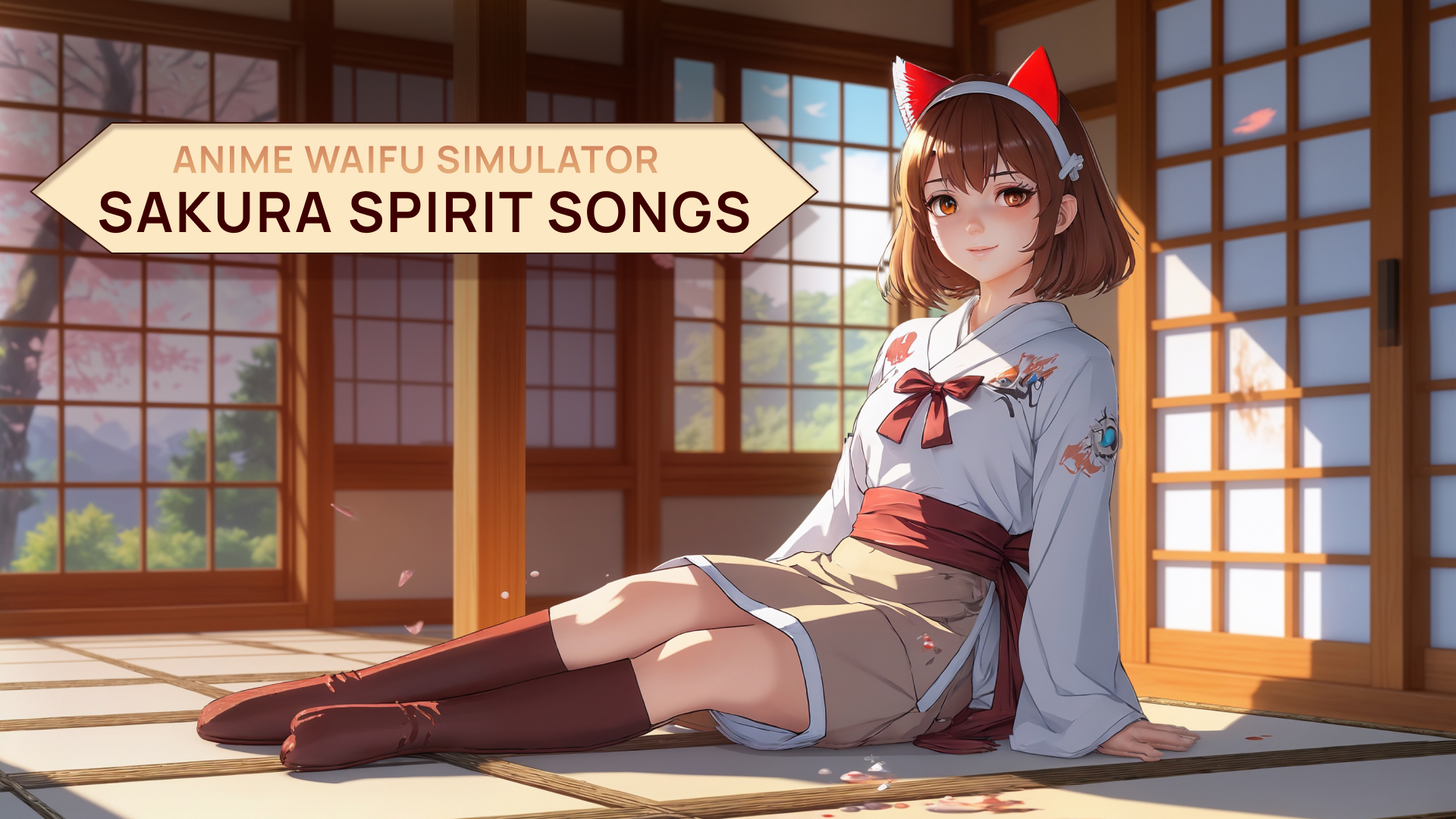 Anime Waifu Simulator: Sakura Spirit Songs