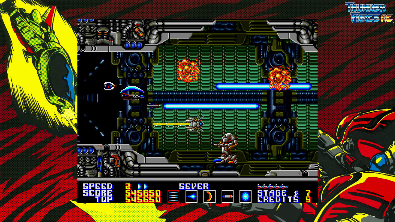 SEGA AGES Thunder Force AC screenshot 6