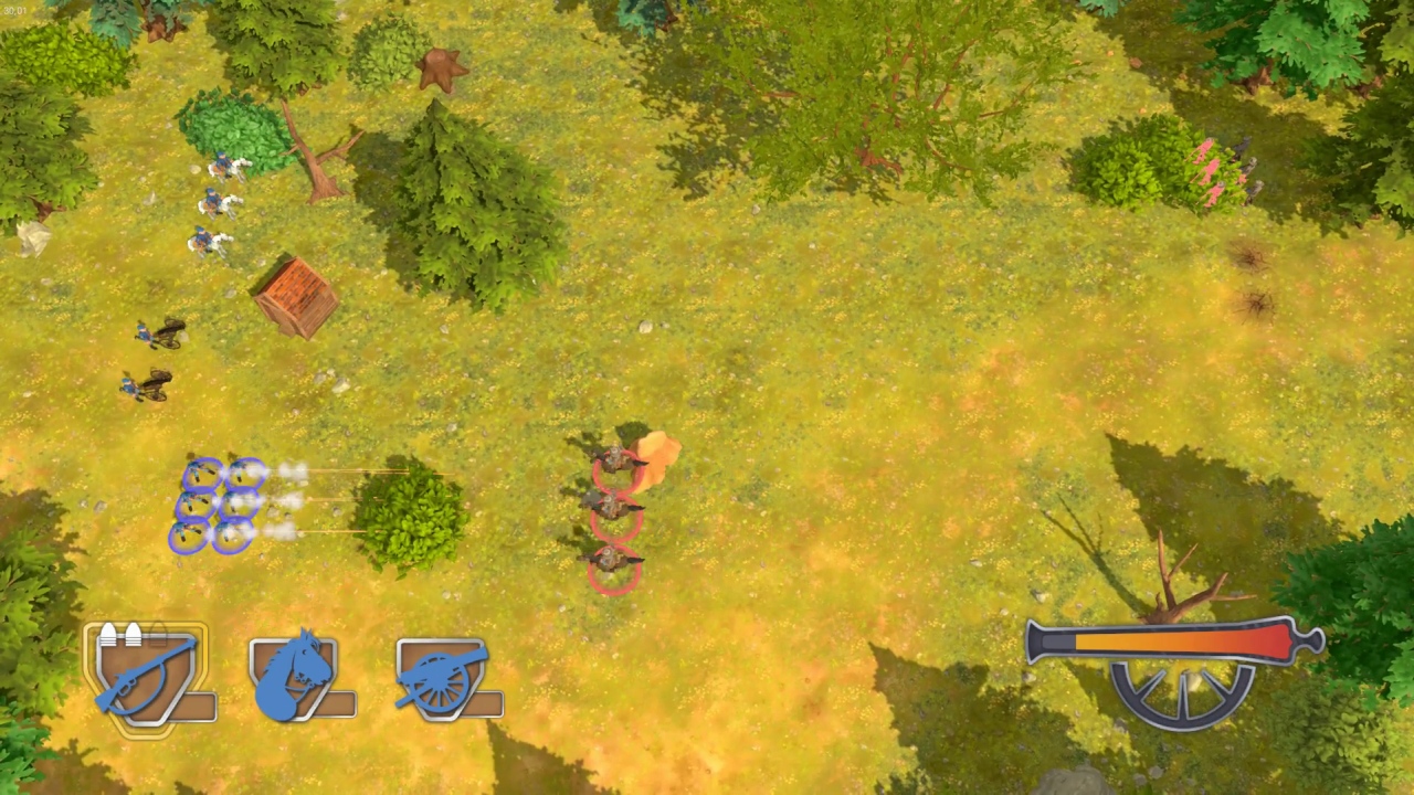 The Bluecoats North & South screenshot 2