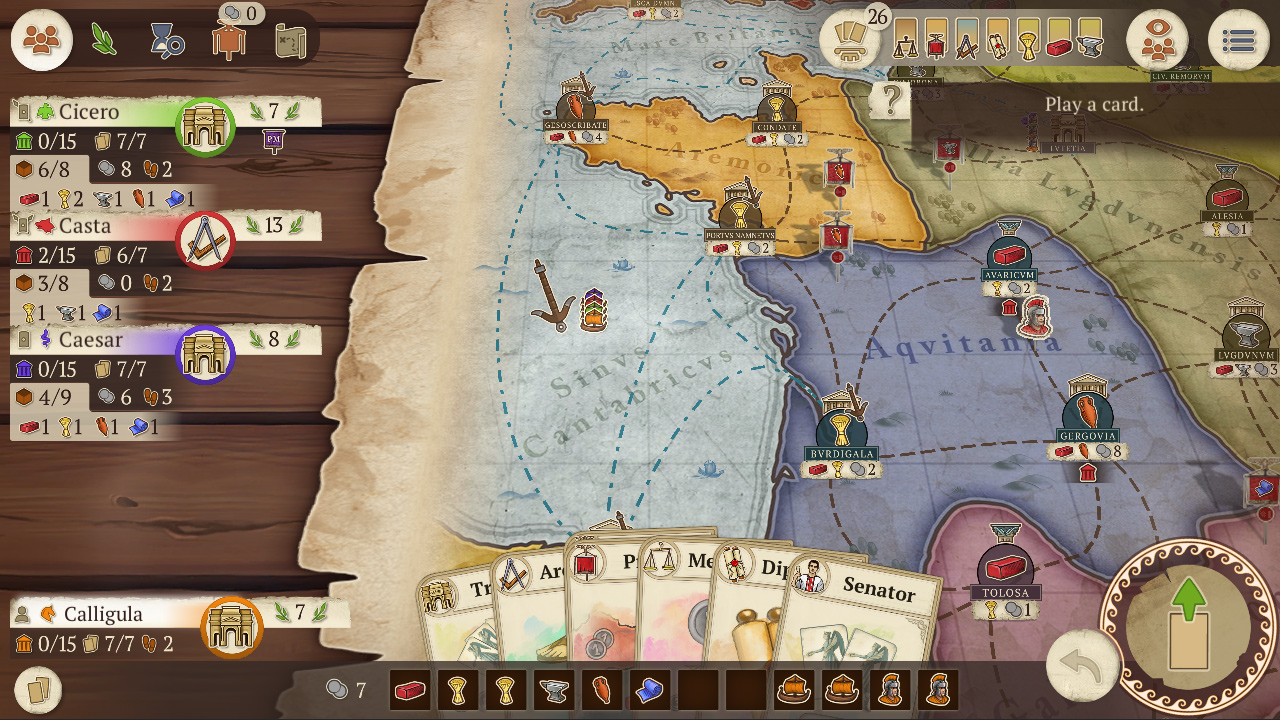 Concordia: Digital Edition - Corsica & Gallia screenshot 1
