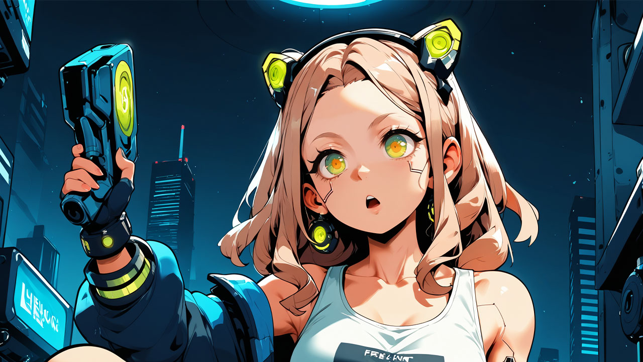 Hentai Puzzle: Cyber Girls screenshot 3