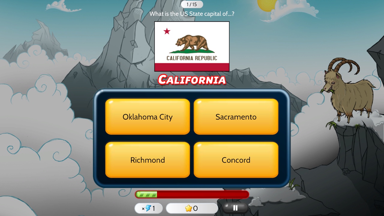 Capitals Quizzer screenshot 6