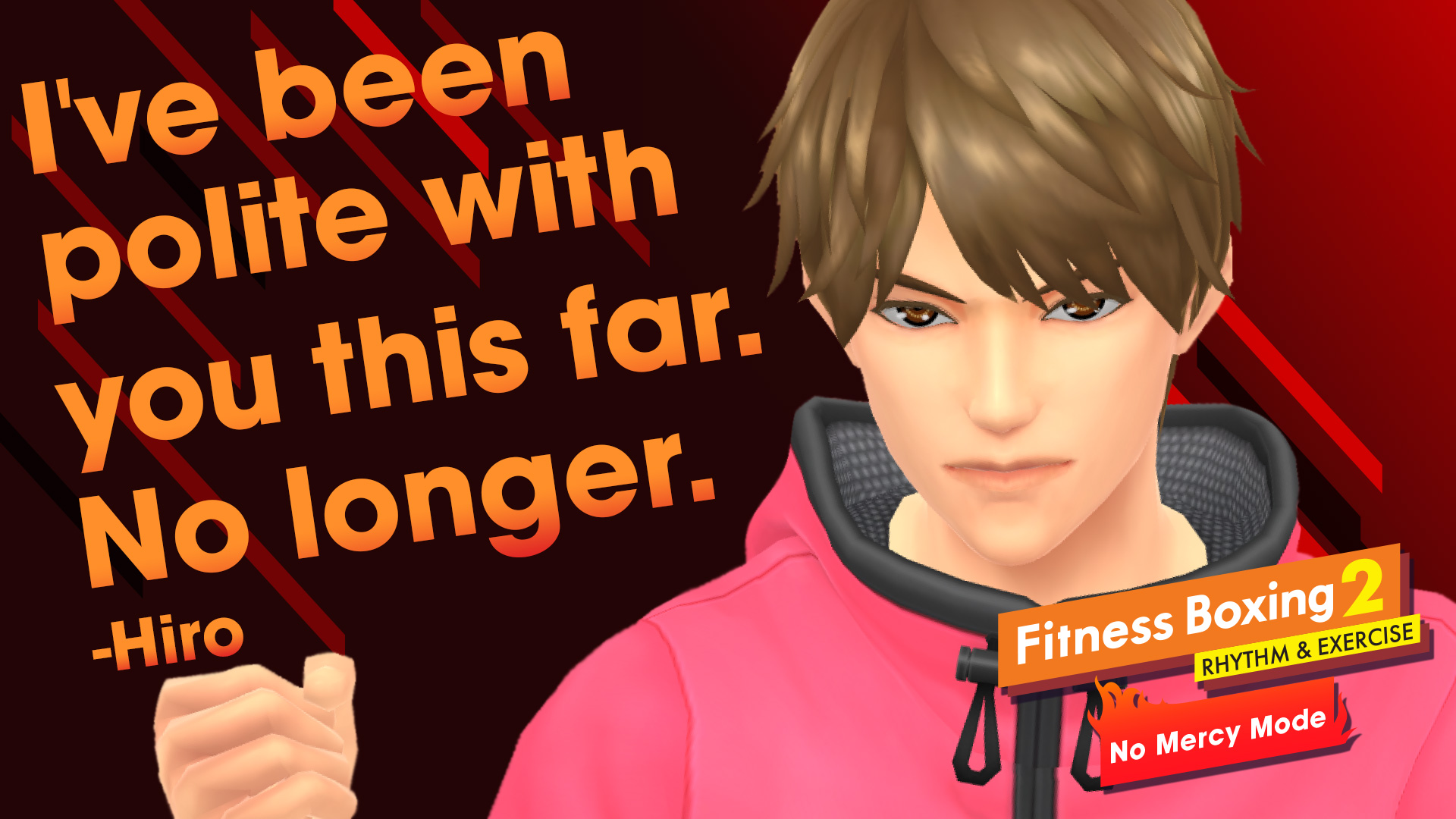 Fitness Boxing 2: Rhythm & Exercise No Mercy intensity: Hiro