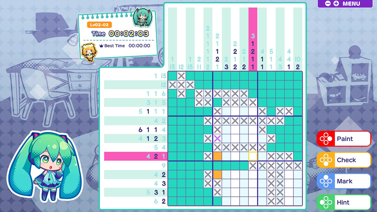 Hatsune Miku Logic Paint S screenshot 1