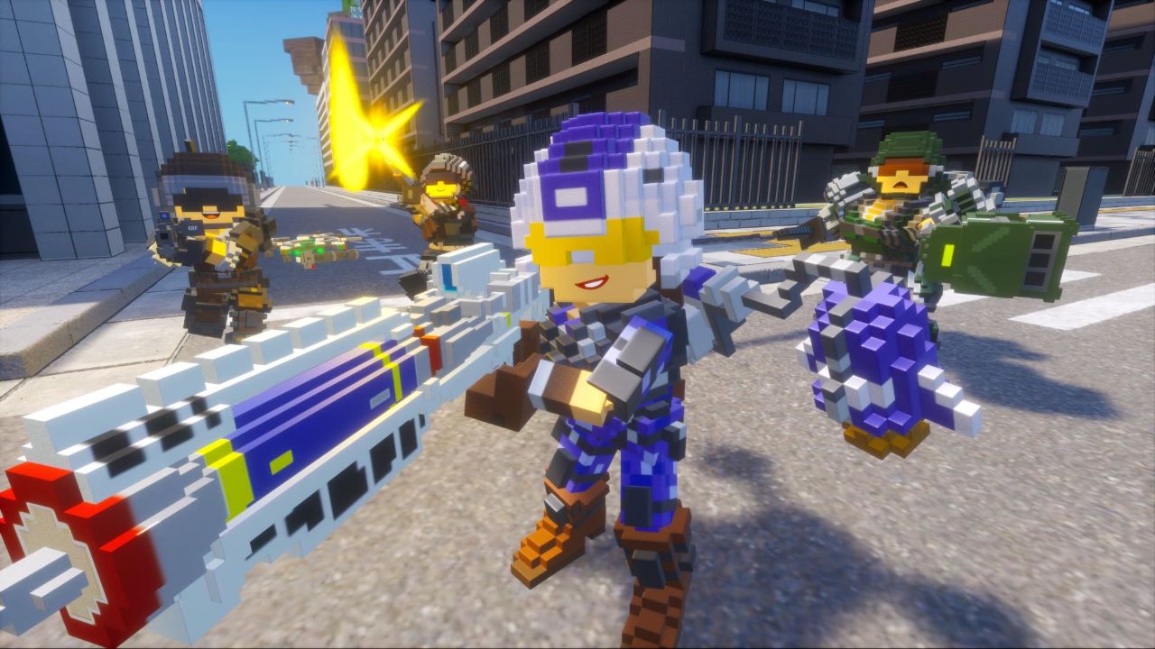 四角い地球に再びシカク現る!? デジボク地球防衛軍2 EARTH DEFENSE FORCE: WORLD BROTHERS screenshot 1