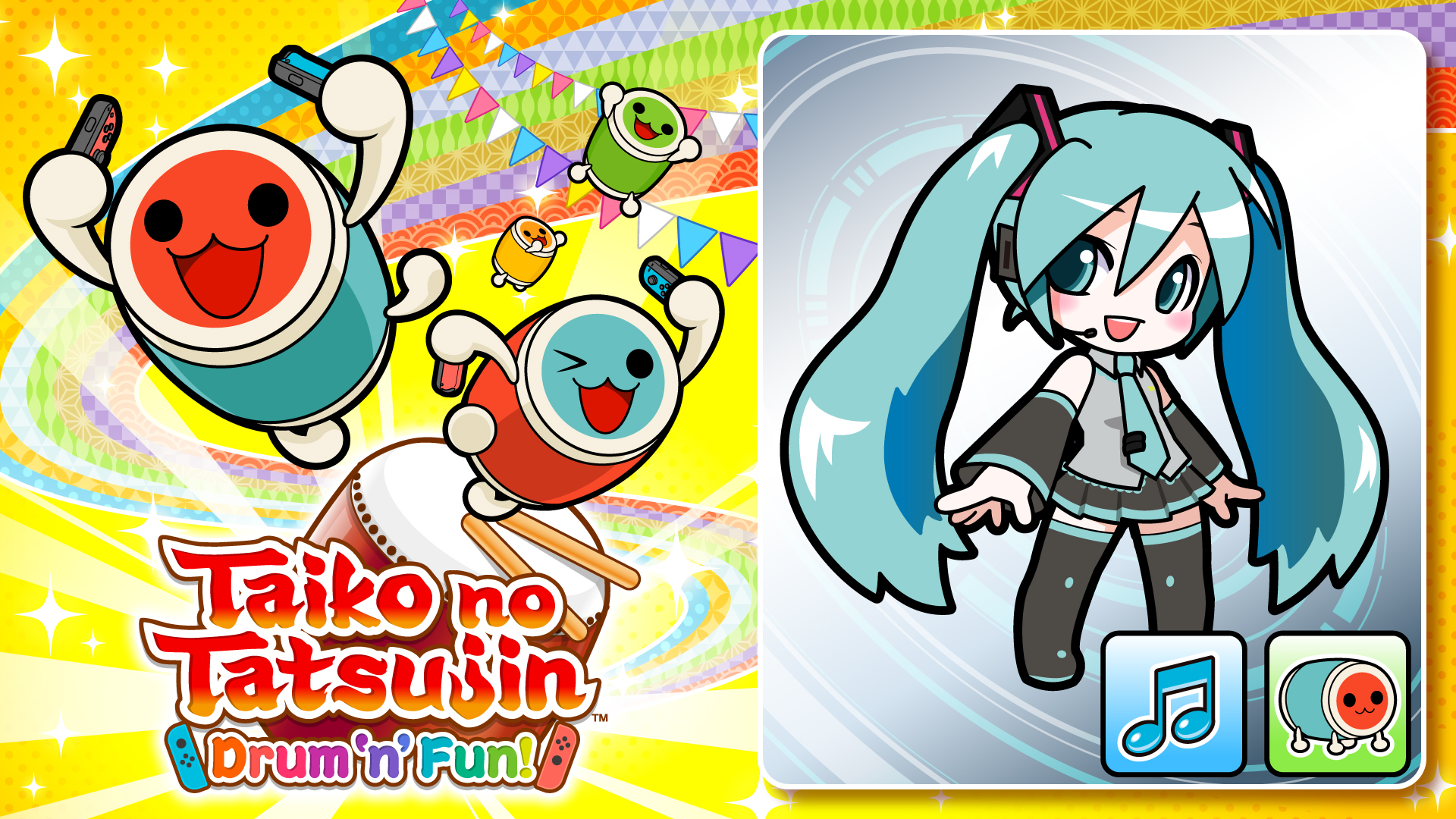 Taiko no Tatsujin: Drum 'n' Fun! VOCALOID™ Music Pack