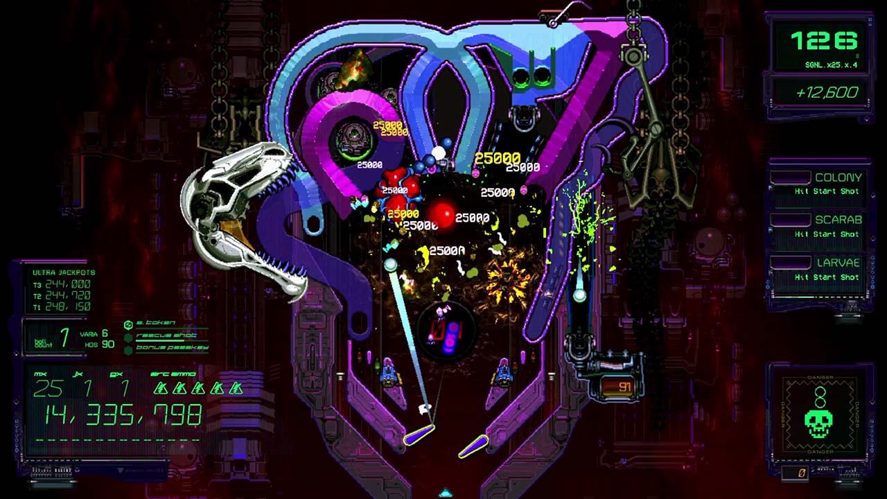 XENOTILT: HOSTILE PINBALL ACTION screenshot 6