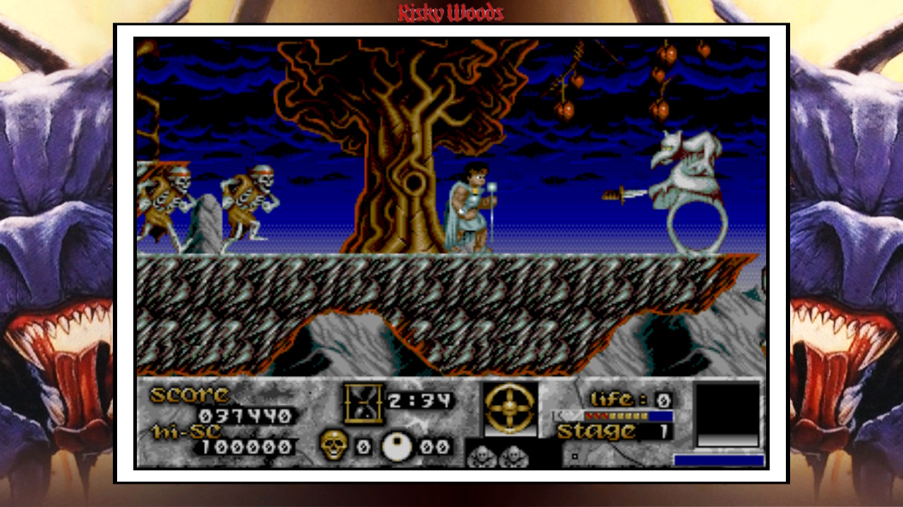 Risky Woods (QUByte Classics) screenshot 6