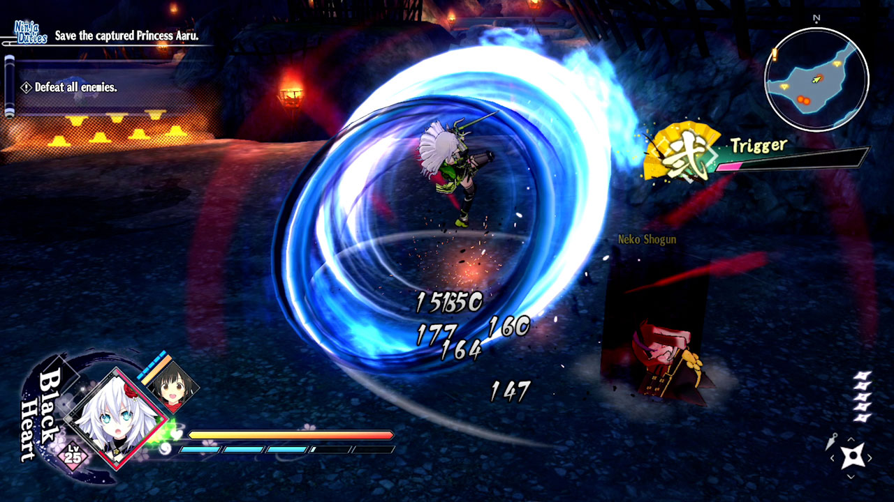Neptunia X SENRAN KAGURA: Ninja Wars screenshot 3