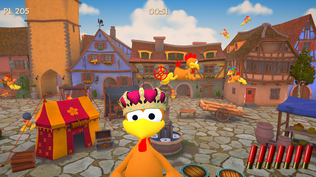 Crazy Chicken Xtreme screenshot 1