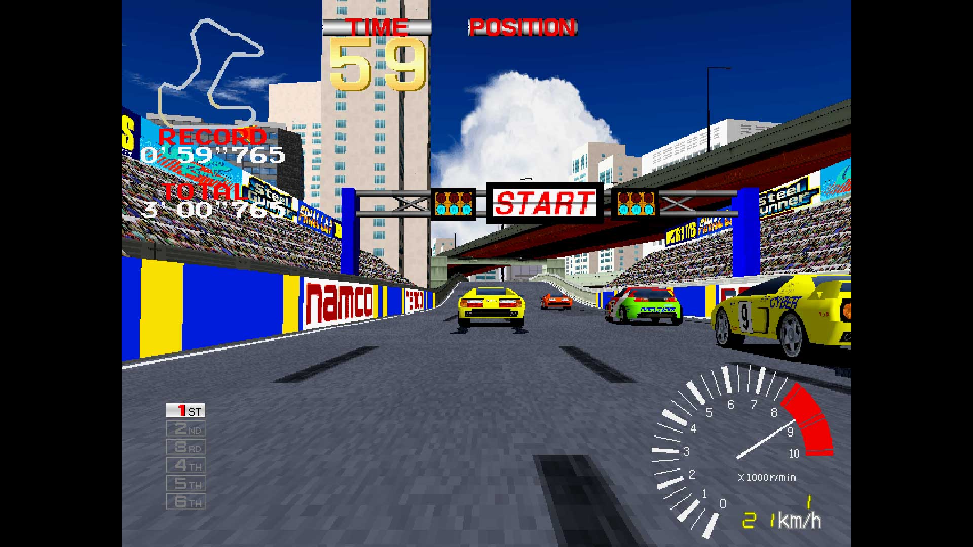Arcade Archives 2 RIDGE RACER screenshot 1