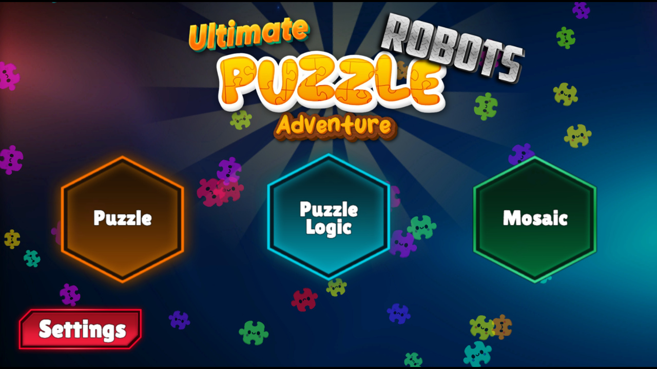 Ultimate Puzzle Adventure: Robots screenshot 1