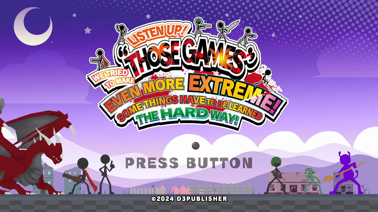 LISTEN UP! WE TRIED TO MAKE “THOSE GAMES” EVEN MORE EXTREME! SOME THINGS HAVE TO BE LEARNED THE HARD WAY! screenshot 6