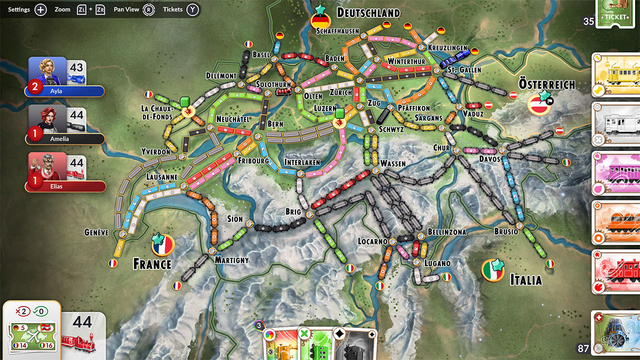 Ticket to Ride®: Switzerland Expansion screenshot 1