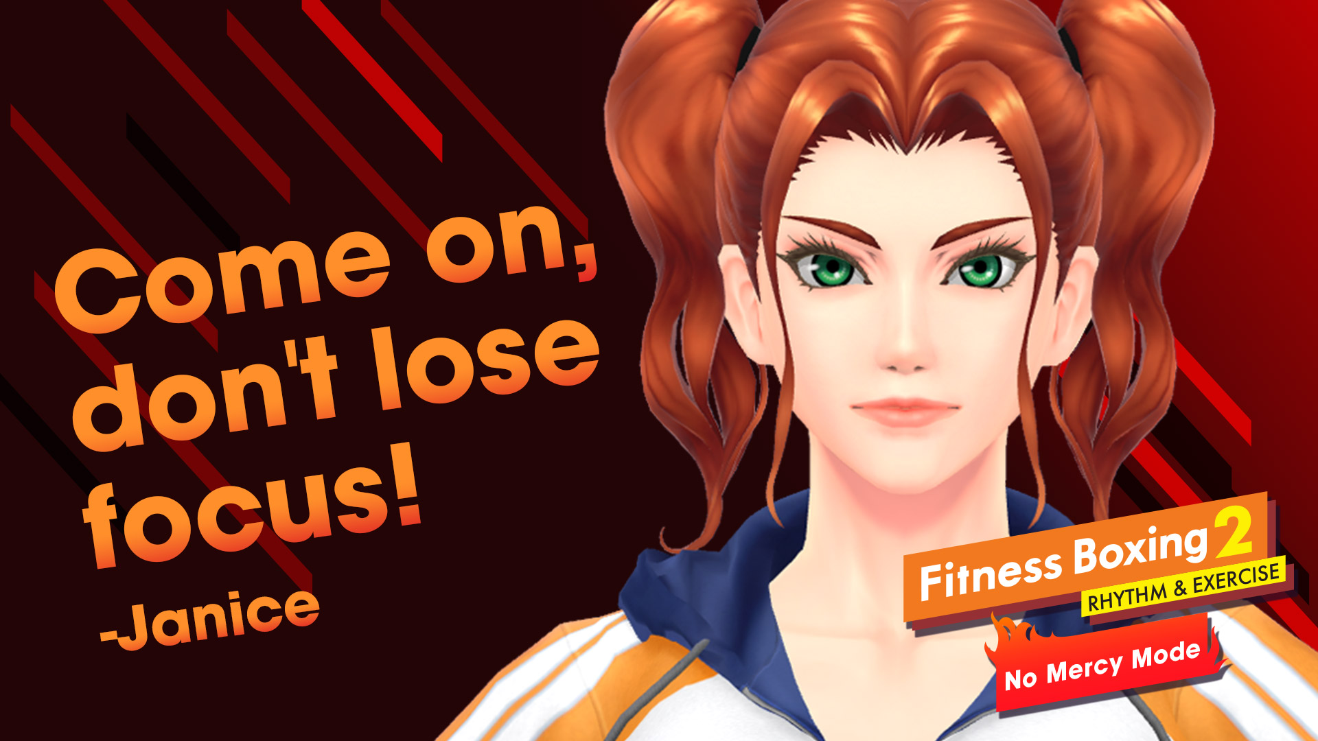 Fitness Boxing 2: Rhythm & Exercise No Mercy intensity: Janice