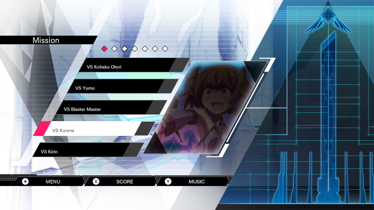 Gunvolt Chronicles: Luminous Avenger iX 1+2 Dual Collection screenshot 6