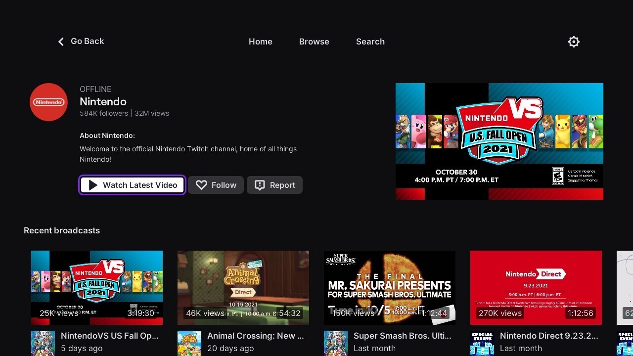 Twitch screenshot 1