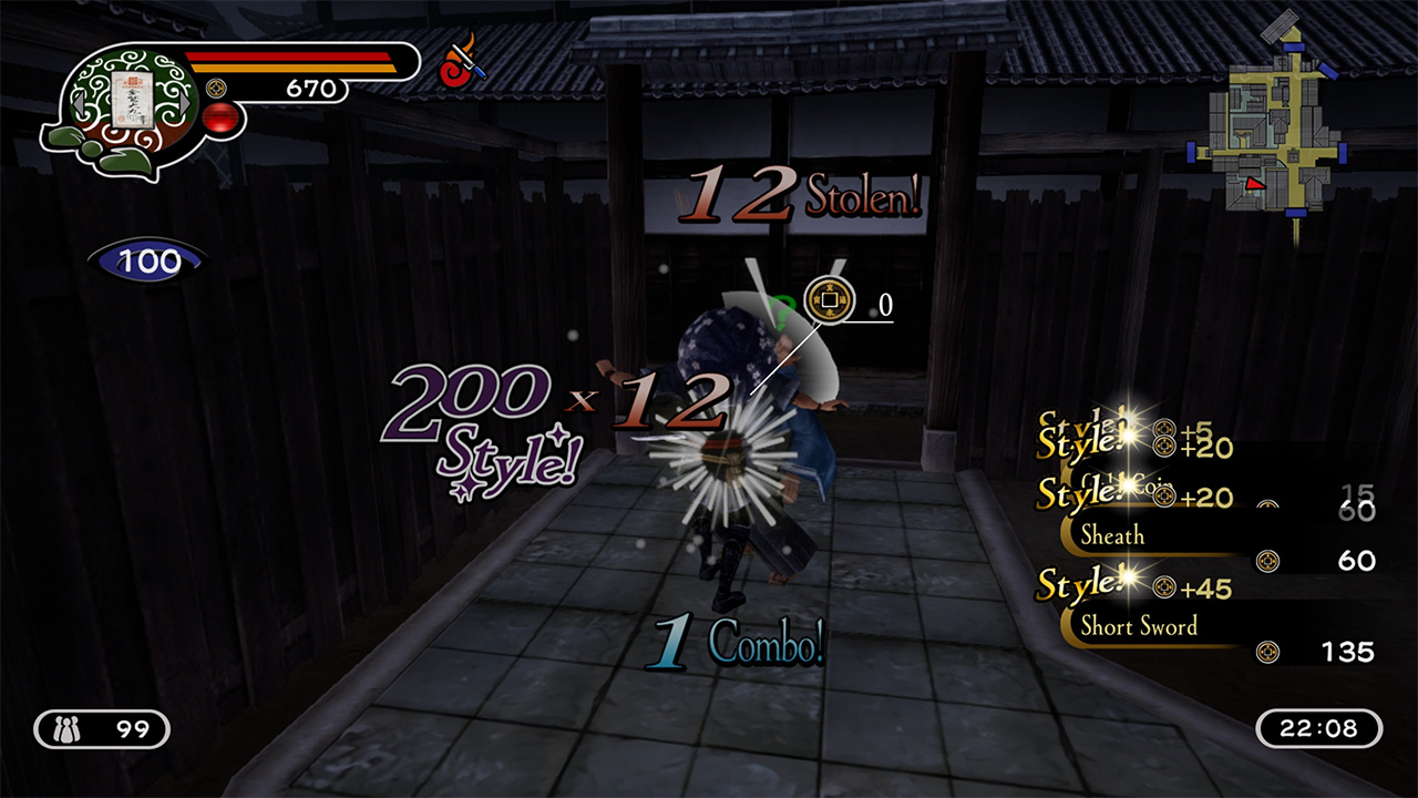 Kamiwaza: Way of the Thief screenshot 2