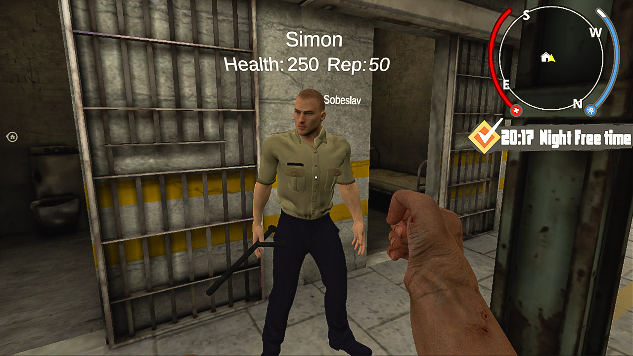 Prison Life Simulator Jail - Gangster Escape Games Scary Architect Battle screenshot 6