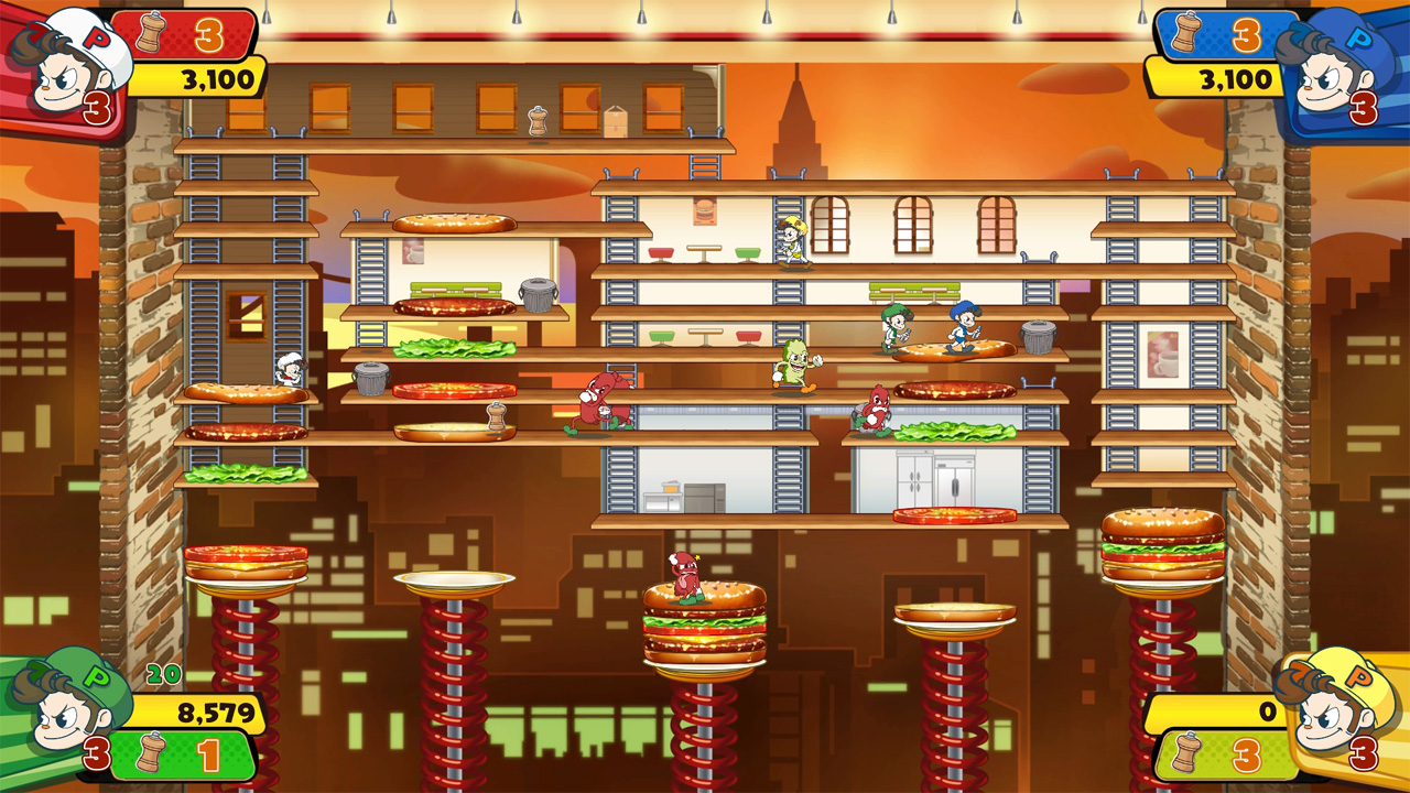 BurgerTime Party! screenshot 1