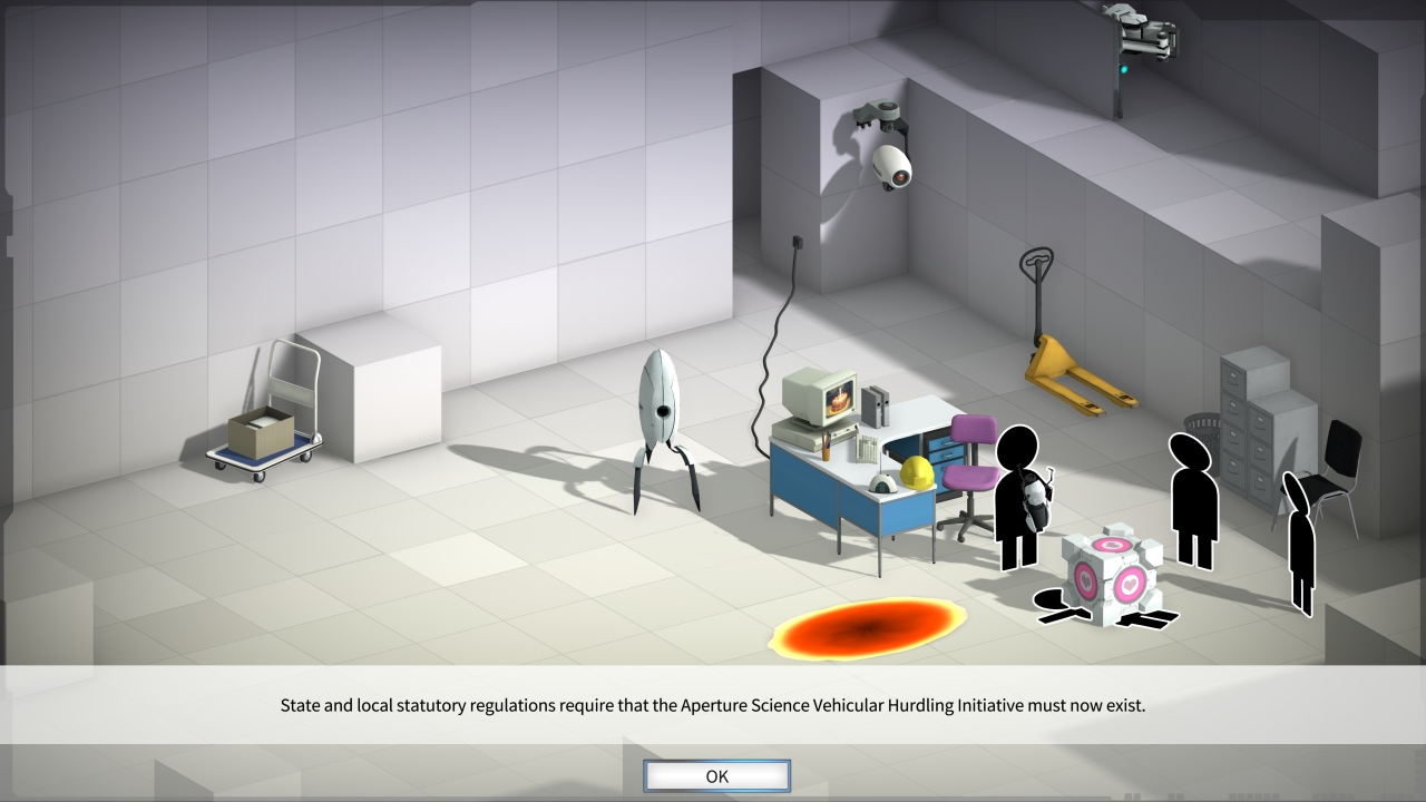 Bridge Constructor Portal screenshot 1