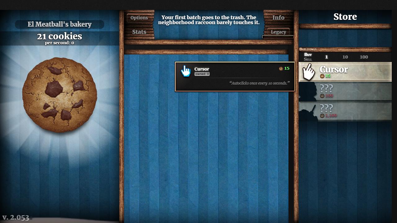 Cookie Clicker screenshot 1