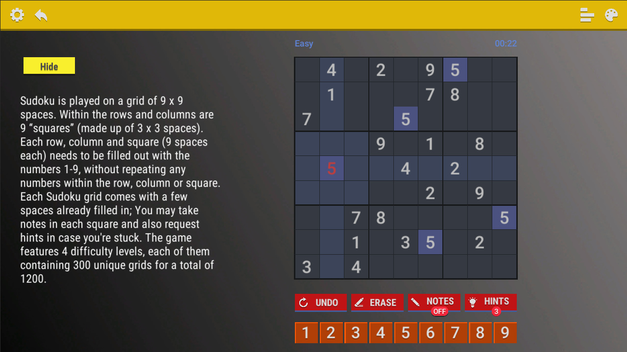 Sudoku Master screenshot 2