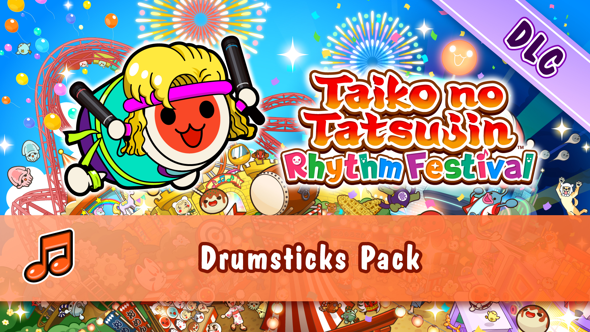 Taiko no Tatsujin: Rhythm Festival - Drumsticks Pack