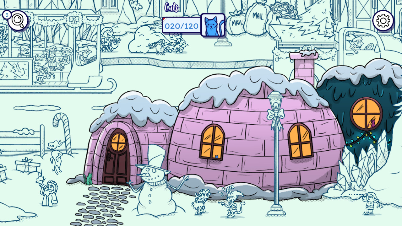 Hidden Cats in Santa's Realm screenshot 6