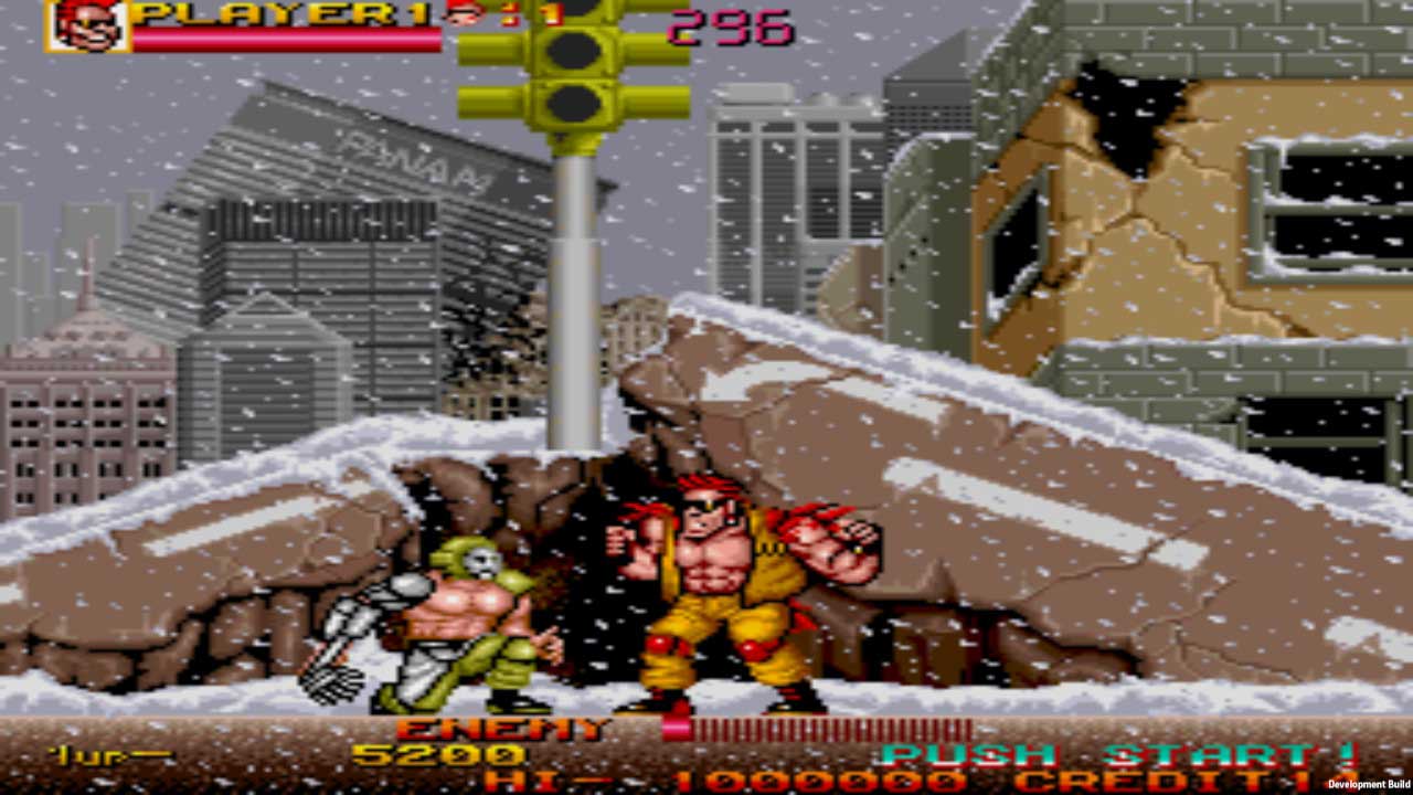 Johnny Turbo's Arcade: Two Crude Dudes screenshot 3