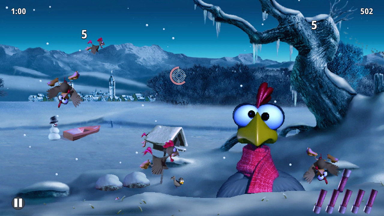 Moorhuhn Winter Edition screenshot 2