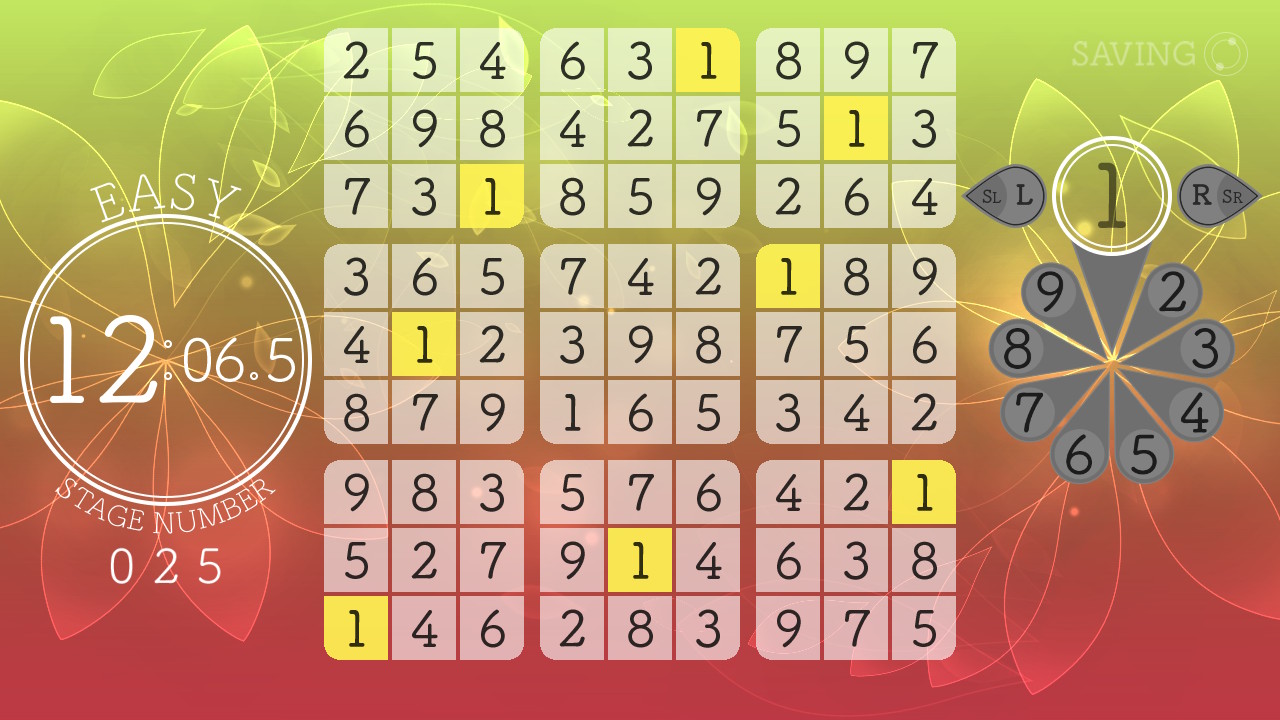 Sudoku Relax 3 Autumn Leaves screenshot 4